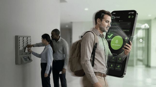 Anti-spoofing face attendance UAE — AiTIME