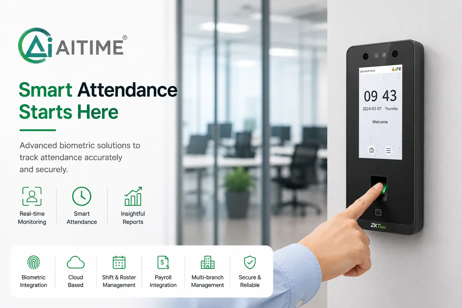 Biometric Attendance System for Hotels and Hospitality