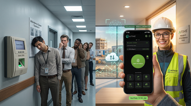Why Are Smart Mobile Attendance Apps Replacing Traditional Biometric Systems?