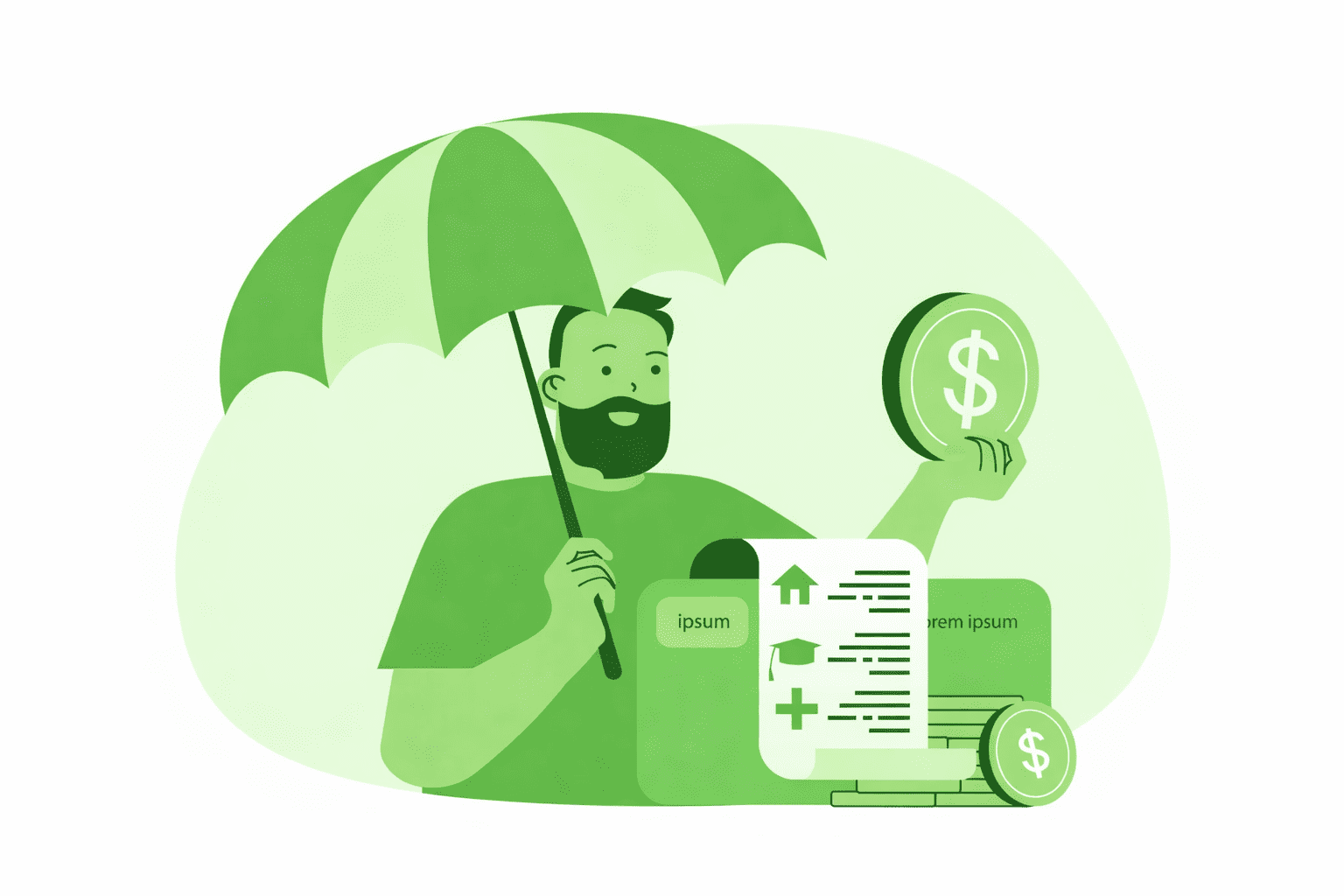 Employee managing leave benefits and salary protection using leave management software in the UAE.